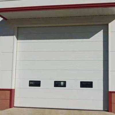 China Factory Direct Sale 12x8 Waterproof Vertical Garage Door Steel Warehouse Doors for sale