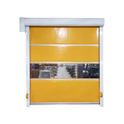 China Wholesale China Plastic PVC Heat Insulation Cloth Car Wash Action Servo System Fast Automatic Fast Roll High Speed ​​Roller Shutter Door for sale