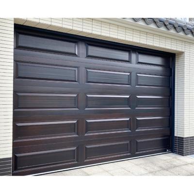 China Waterproof High Quality With Remote Control Sectional Sliding Garage Doors for sale