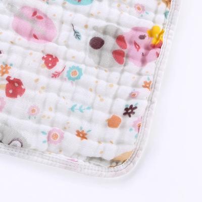 China 2018 New Design Baby Anti-pilling Organic Cotton Bamboo Muslin Wrap Blanket for sale