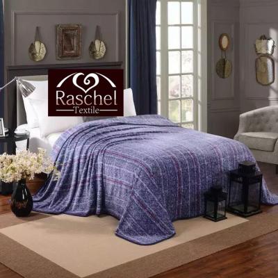 China 100% Polyester Anti-pilling Printed Super Soft Flannel Blanket Wholesale for sale