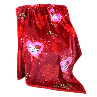 China Folded Quality Blanket 100% Polyester Fine Flannel Fleece for sale