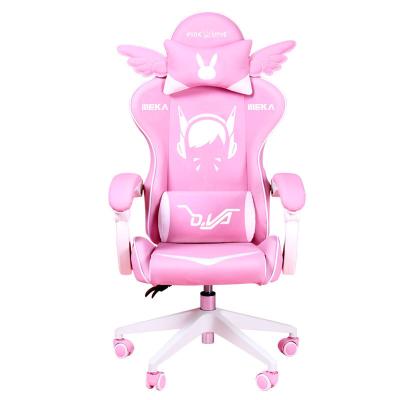 China (Size) adjustable cute pink gaming chair for sale