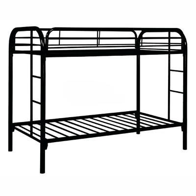 China Dismantle modern double deck steel square tube bed for sale