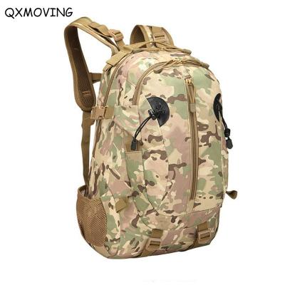 China QXMOVING Waterproof Waterproof Sports Travel Oxford Cloth Tactical BagLarge Volume Survival Military Tactical Backpacks for sale