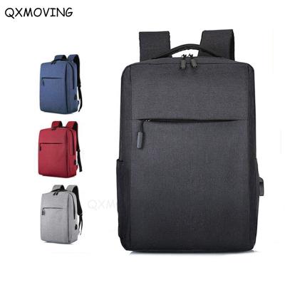 China With QXMOVING USB Sports Travel Backpack Man Leisure Business Backpack Outdoor 15.6 Bag for sale