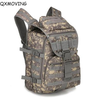 China QXMOVING 40L Multifunctional Waterproof Outdoor Tactical Military Goods Travel Laptop Backpack Hiking Hiking Camping for sale