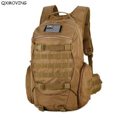 China QXMOVING Waterproof Waterproof Nylon Military Army Hiking Tactical Rucksack Backpacks Outdoor Sports Travel Climbing Bag for sale