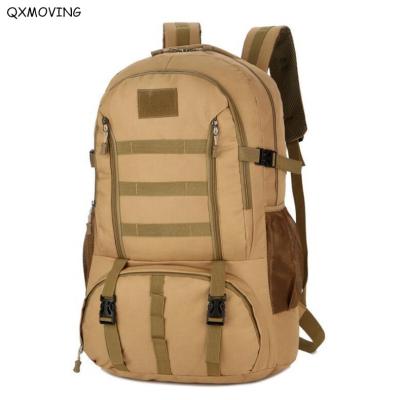 China QXMOVING Tactical Army Camouflage Molle Waterproof Durable Nylon Tactical Army Survival Assault Backpack for sale