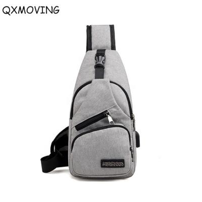 China For Outdooor Activity QXMOVING Fashion Military Fanny Pack Camping Trekking Outdoor Small Chest Table Messenger Bag For Man for sale