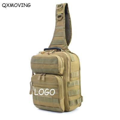 China For outdooor activity QXMOVING tactical military camping increasing Molle Shoulder Bag Assault Backpack Custom LOGO Outdoor Sling Bag Waist for sale