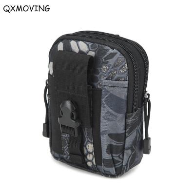 China QXMOVING EDC Bag Anti-theft Camping Hunting Outdoor Pouch Molle Tactical Military Waist Bag For Men for sale