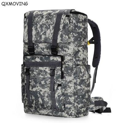 China QXMOVING 120L Large Capacity Waterproof Travel Waterproof Digital Camouflage Military Tactical Backpack for Hunting, Camping for sale