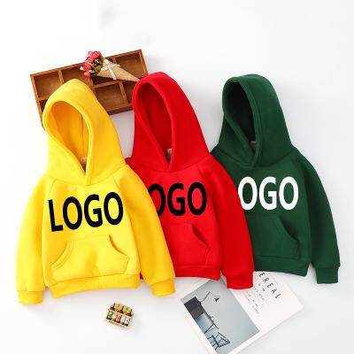 China 2021 winter hooded children's littleness hoodies children's clothing children girls pullover breathable jacket for sale