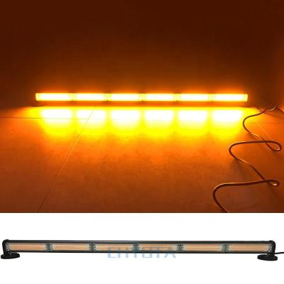 China Automotive industry COB warning light for cartruck wrecker hazard lightbar ultra-thin emergency led safety thin LightBar warning strobe for sale