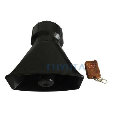 China Car/Motorcycle/Electric Vehicle Wireless Four-tone Remote Speaker Alarm Car and Motorbike Siren Tweeter Loudspeaker Warning Horn for sale