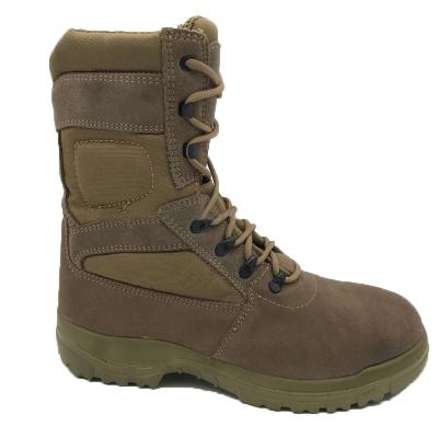 China Insulative High Insulative Cow Suede PU Leather Ankle Outsole Army Desert Boot Safety Shoes for sale