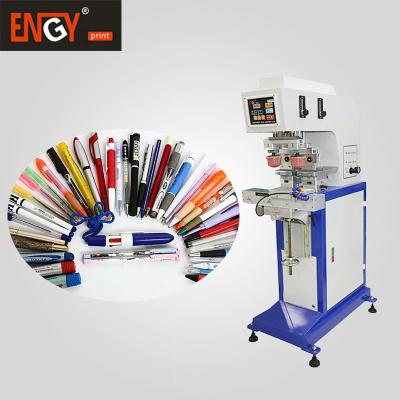 China Factory hot sale one pad printer 2 color semi-automatic pad printing machine for pens zu verkaufen