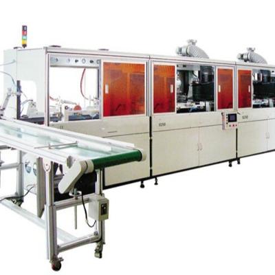 China Factory high quality silk screen printing machine with 4 color 1 station for sale en venta