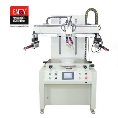 중국 Printing Shops Dongguan Screen Printers Electric Logo Silk Screen Printing Machine With Vacuum Table 판매용