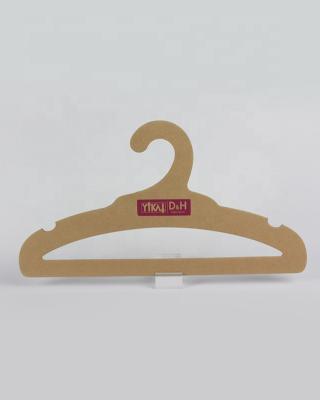 China FSC Eco Friendly Wholesale Price Recycled Craft Paper Hangers For Clothes Coat for sale