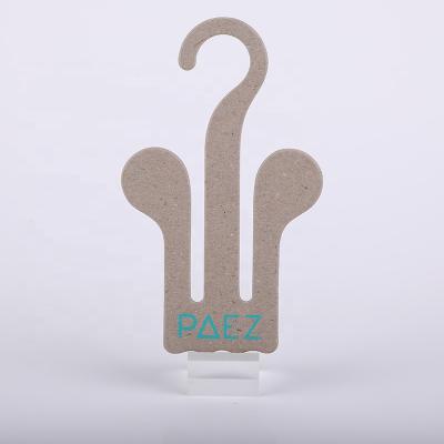 China Eco Friendly Environmental Protection Recycle Cardboard Paper Hanger Hook For Slides And Slippers for sale