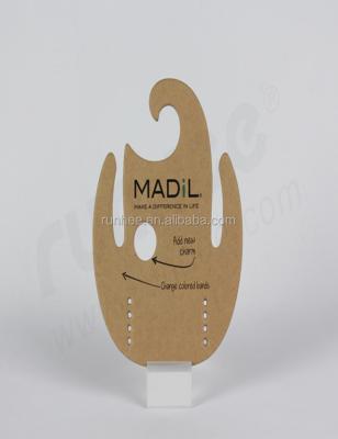 China Durable Wholesale Custom FSC 2MM Thickness Paper Cardboard Hanger For Shoes / Shaped Hanger Hook for sale