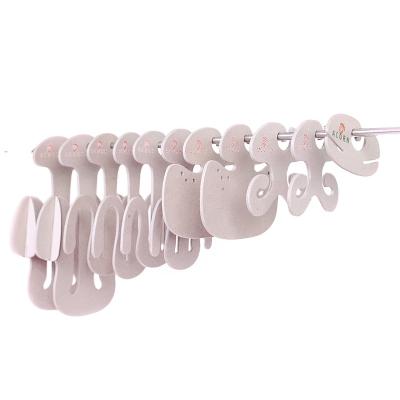 China custom 100% recycled FSC cardboard hanger packaging for slippers and sandal for sale