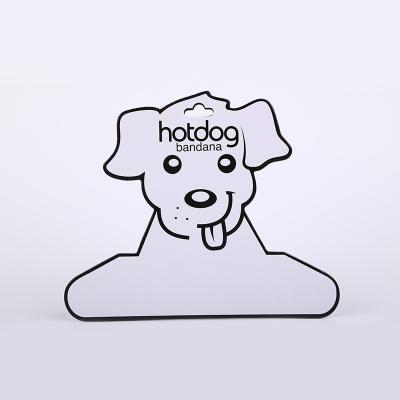 China Eco-friendly Cute Design Pet Clothes Hanger Paper Animal Clothes Hangers for sale