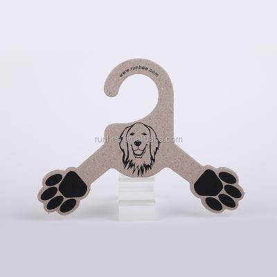 China Custom Hot Sale Guangdong ECO Eco-friendly Material Custom Pet And Natural Cardboard Dog Hangers for sale