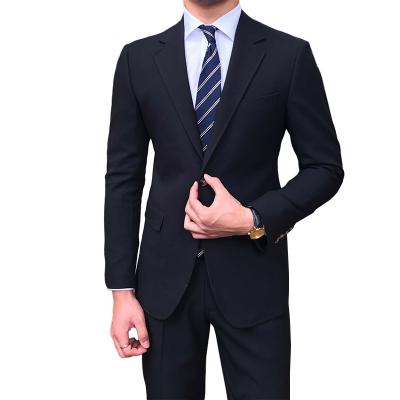 China Anti-Wrinkle New Slim Texture Casual Daily Soft Coat Suit High Men's Suit Business Fashion for sale