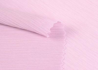 China Beautiful Polyester Crinkle Chiffon Fabric , Soft Chiffon Fabric For Dress for sale