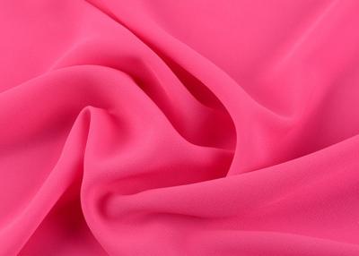 China Eco Friendly Stretch Chiffon Fabric , 100% Pre Pleated Chiffon Dress Material for sale