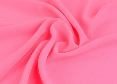 China Perlen Sie das Polyester-Chiffon- Gewebe, das mit Blumen ist und Gewebe 75d kleiden Silk Chiffon- zu verkaufen