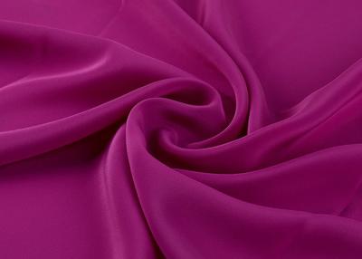 China Bequemes gesponnenes einfaches Chiffon- Gewebe 125 G/M Eco freundlich für Kleid zu verkaufen