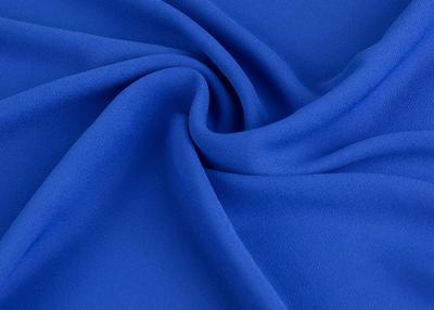 China Wrinkle Polyester Chiffon Fabric Crepe Shrink Resistant For Hijab Dress for sale