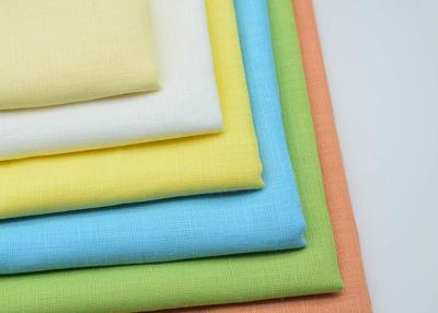 Chine la plaine a teint le tissu de toile pur solide tissé mou du Français 100% de couleur pour des vêtements à vendre