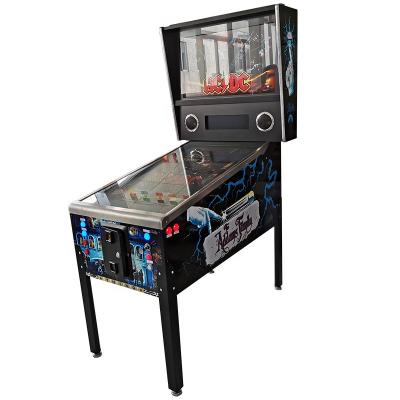 China Wholesale 110-220v MDF+Tempered Eu Coin Glass Gaming Tempered Glass Socket Virtual Pinball Arcade for sale