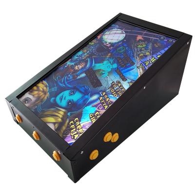 China 21.5 Inch Mini Electric Arcade Retro Pro Pinball Machine Customized Home Use MDF+Tempered Glass for sale