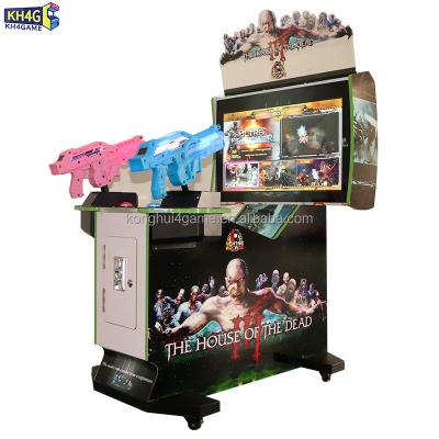 China Real Return of Iron+Plastic Konghui 42 Inch Screen 3 in 1 Game Arcade Simulator Shooting Machine for sale