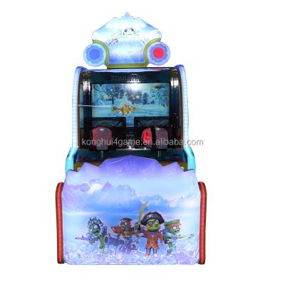 China Funny Iron+Plastic Game Customized Print Shoot Balls Decorations Maquina Arcade Shooter For Kids for sale