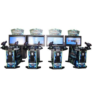 China MDF+IRON Electronic Kids Water Coin Operated Funny Shooting Arcade Game Machine for sale