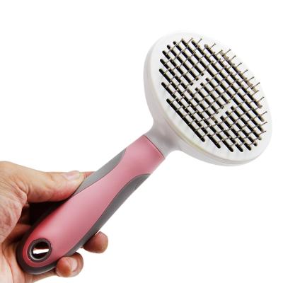 China Hot Selling Pet Stocked Pet Cleaning Brush Pet Hair Removal Brush Pet Bathing Comb for sale