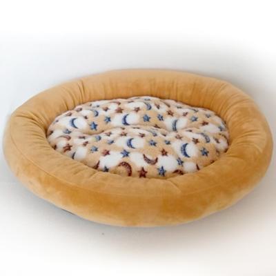 China Wholesale Washable Luxury Dog Bed Large Cats Oval Stocked Fluffy Pet Beds and Accessories Pet Beds for sale