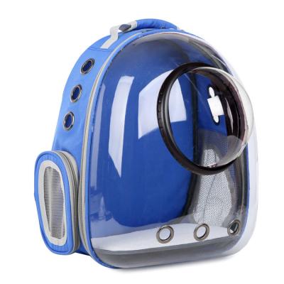 China New Design Breathable Transparent Space Capsule Pet Carrier Backpack Luxury Pet Carrier for sale