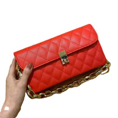 China 2022 Hanman RFID Designer Handbag Factory Price Shoulder Cross - Body Chain Box Bags Luxury Designers Purses and Handbags for Women for sale