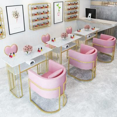 China Wholesale Fashional Nail Kiosk Fashion Living Room Furniture Metal Hottest Nail Table Living Room Table for sale