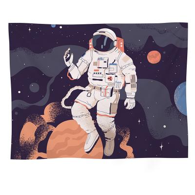 China Art Decor Nordic Style Space Astronaut Colorful Trippy Fantasy Galaxy Astronaut Psychedelic Room Hanging Tapestry for Wall Decor for sale