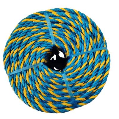 China Eco - Friendly High Strength Boat Twisted Polyethylene PP Rope Polypropylene PP Braided Rope for sale