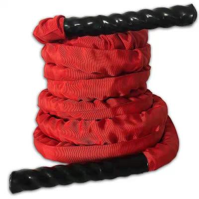 China Manufacturer Custom Made High Tenacity Fitness Rope Thick Braided Rope for sale